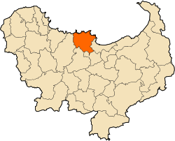 Commune location in Skikda Province.