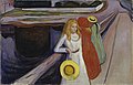 Edvard Munch: Die Mädchen auf der Brücke, 1901