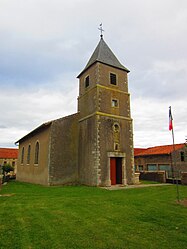 The church in Morville-sur-Nied