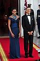 US President Barack Obama and First Lady Michelle Obama at the White House (2012)