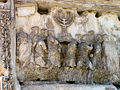 Tabulae ansatae carried on sticks – Arch of Titus[5]