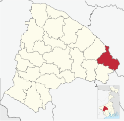 Location of Indas