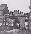 Klagenfurt -The demolition of the Völkermarkter Gate - 1867