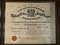 Enrollment certificate of Col. Charles Anderson, 93rd Ohio Infantry.