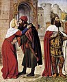 Charlemagne (right) by Jean Hey, 1488, National Gallery