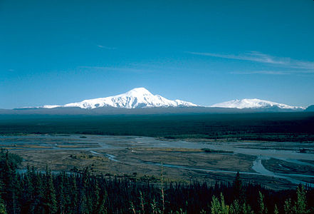 Mount Sanford and Mount Wrangell, Alaska