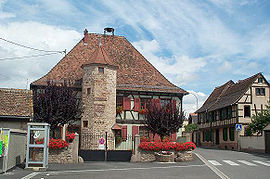 The town hall in Niedernai