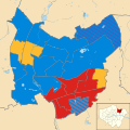 Redbridge 2006 results map