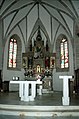 Altarraum der Kirche 22. August 2004