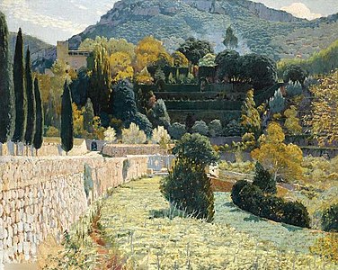 Terraced Garden in Mallorca (1904)