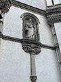 Figur des Heiligen Josef an der Fassade