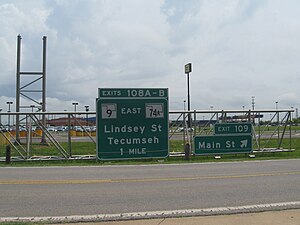 Sign ganty in Norman, Oklahoma