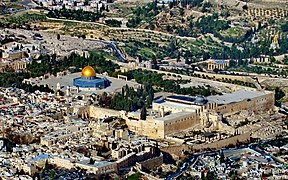 A view of the Temple Mount