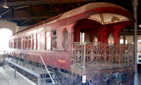 Salonwagen des Präsidenten Getúlio Vargas im Museu do Trem do Rio de Janeiro