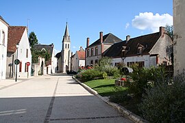 The road to the church