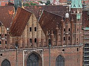 Maßwerk seit jeher aus Eisen: Fenster der Danziger Marienkirche, spätgotisch