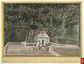 A small temple beneath the Bodhi tree, Bodh Gaya, c. 1810