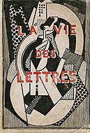 Albert Gleizes, c.1920, L'Homme dans les maisons, cover illustration of La Vie des Lettres et des Arts, Jacques Povolozky & Cie, Paris, 1920