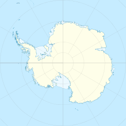 Location in Antarctica
