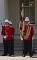 Regimental Colours in London, 2012.