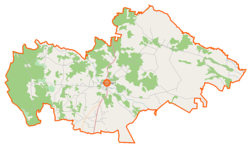 Location of Gmina Chorzele