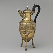 Coffeepot; 1797–1809; silver gilt; height: 33.3 cm; Metropolitan Museum of Art, New York City