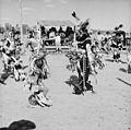 Image 33Dancers at Crow Fair in 1941 (from Montana)