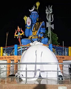 Damaru Ghati Shiva temple located in Narsinghpur district