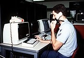 Before the more mainstream use of the internet in the 1990s, many computer systems had searchable databases during the decade. These databases could be used to search a students' grades, computerized library and video rental systems to track books and video rentals.