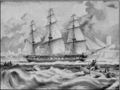 Cockburn's flagship HMS Vernon