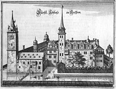 Schloss Hessen, ursprünglich eine mittelalterliche Wasserburg