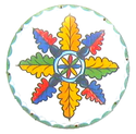 Pennsylvania Dutch motif known as a hex sign