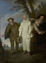 Jean-Antoine Watteau, The Italian Comedians, 1720