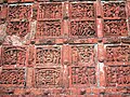 Bishnupur – Terrakotta-Reliefs am Jor-Bangla-Tempel