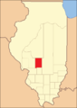 Das Montgomery County von seiner Gründung im Jahr 1821 bis 1827
