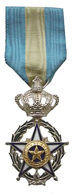 Order of the African star, knight's cross