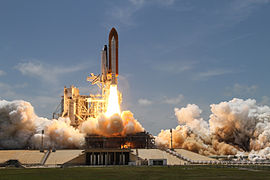 Space Shuttle Atlantis launches from KSC on STS-132