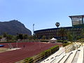 Das Stadion vom Stadio olimpico delle Palme „Vito Schifani“ aus gesehen.