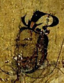 Jin dynasty tongtianguan seen on the Admonitions Scroll by Gu Kaizhi (worn by Emperor Yuan of Han).
