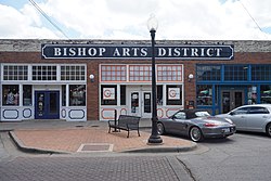 Bishop Arts District in 2016