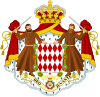 Wappen des Fürstentums Monaco