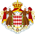 Arms of dominion of the Prince of Monaco, Albert II