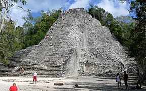 The Ixmoja pyramid