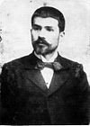 Constantin Brâncuși um 1905, kurz nach seiner Ankunft in Paris