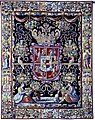 Tapestry with the coat of arms of Anna Catherine Constance Vasa, before 1642