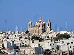 Għaxaq skyline