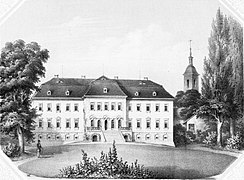 Gaussig House in the 19th century