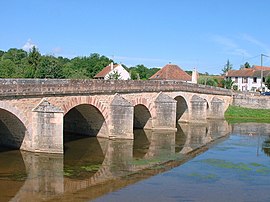 The bridge in Guillon