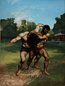 The Wrestlers, 1853, Museum of Fine Arts, Budapest