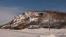 Hill Kusá Hora near Tlmače